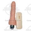 Consolador Siliconado Anal Pene Curvo Vibrador